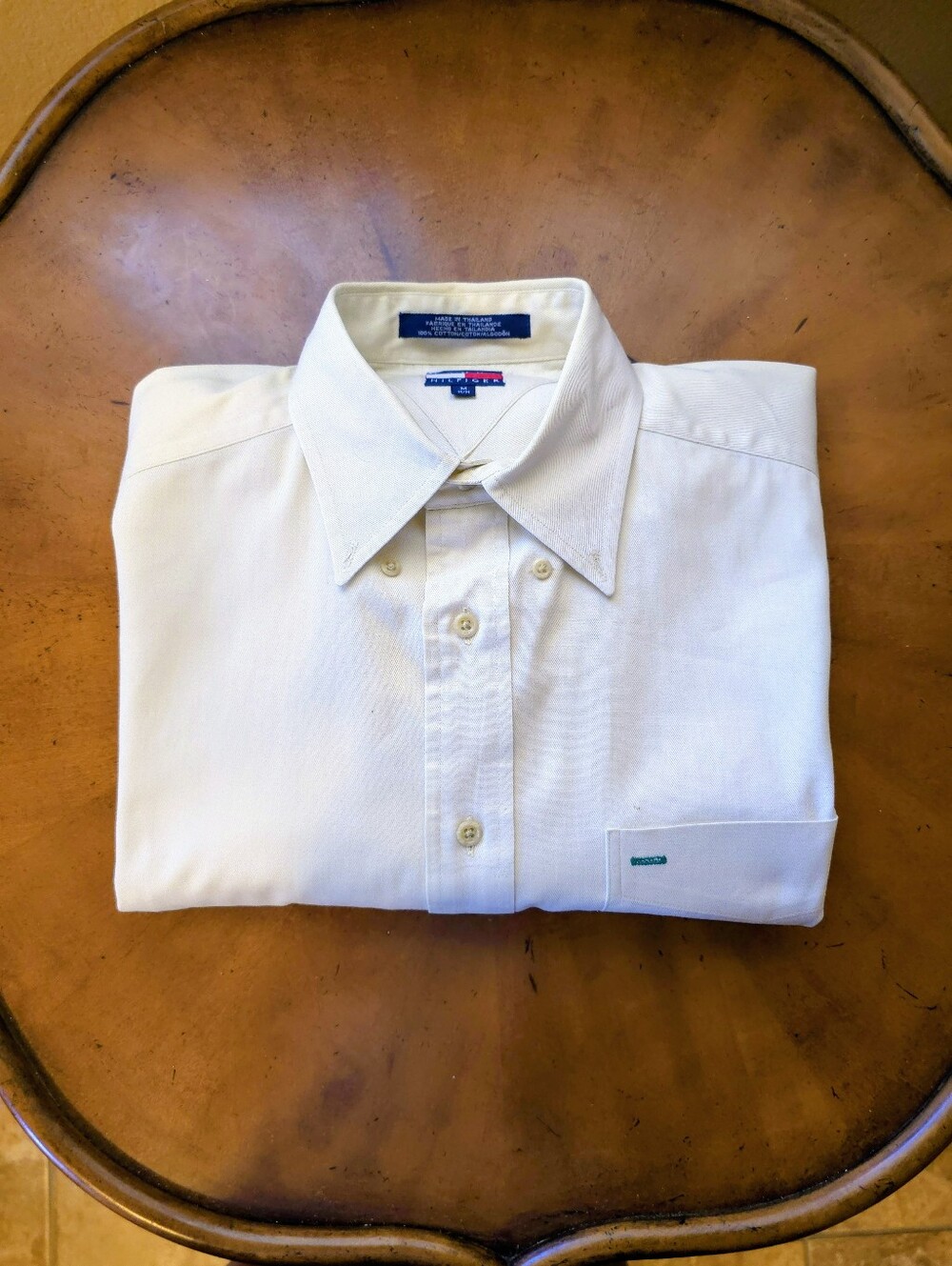 Tommy Hilfiger (M) Creme Colored Shirt